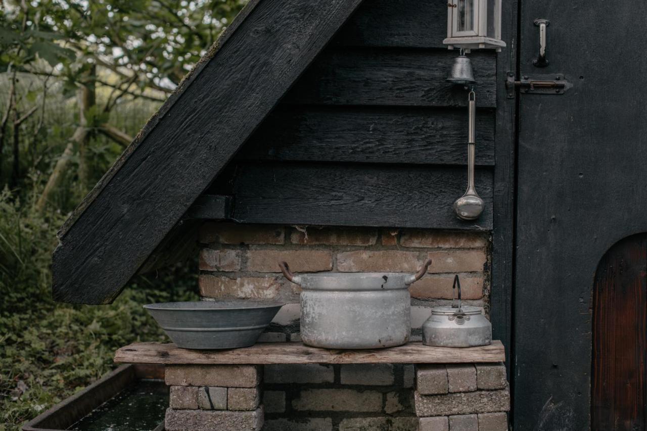 Pipowagen De Zwerveling Aan Zee Villa Oostkapelle Exterior foto